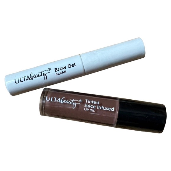 Ulta Beauty Tinted Juice Infused Lip Oil & Clear Brow Gel Travel Size Mini NEW - Picture 8 of 8
